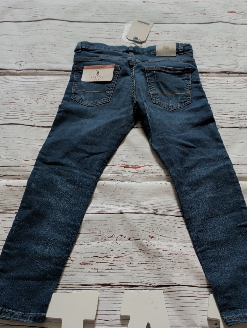 ๐ Zara Girls Dark Blue Kids Denim Jeans - Picture 8 of 10